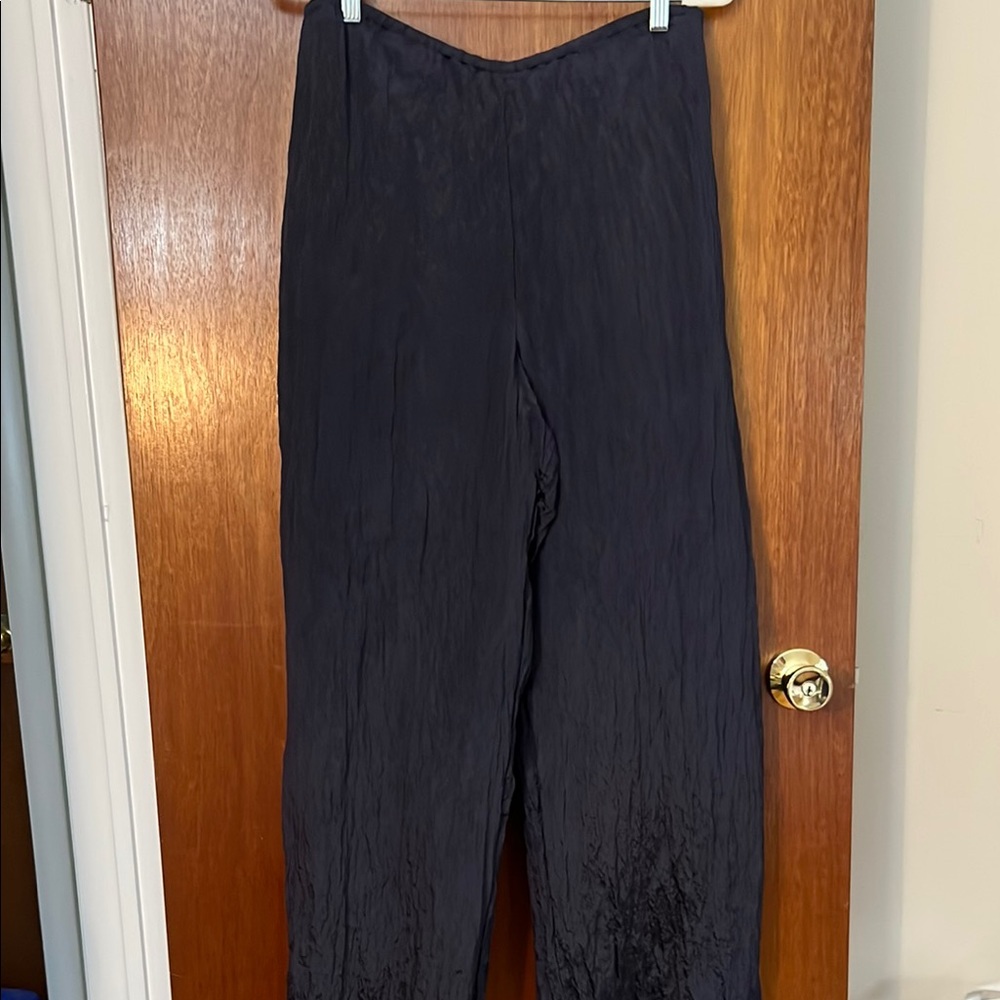 Vince pleated Elegant Black Pants
